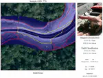 Landscape-level in-stream habitat mapping: “Side Scan Sonar”